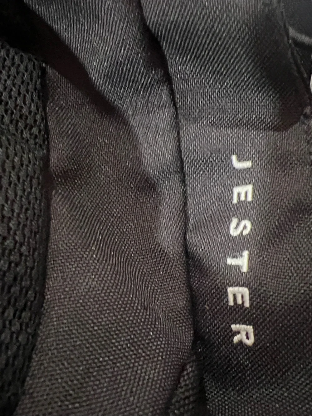 The North Face Black Backpack with Reflective Stripe